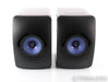 KEF LS50W Wireless Powered Bookshelf Speakers; Black/Blue; Remote