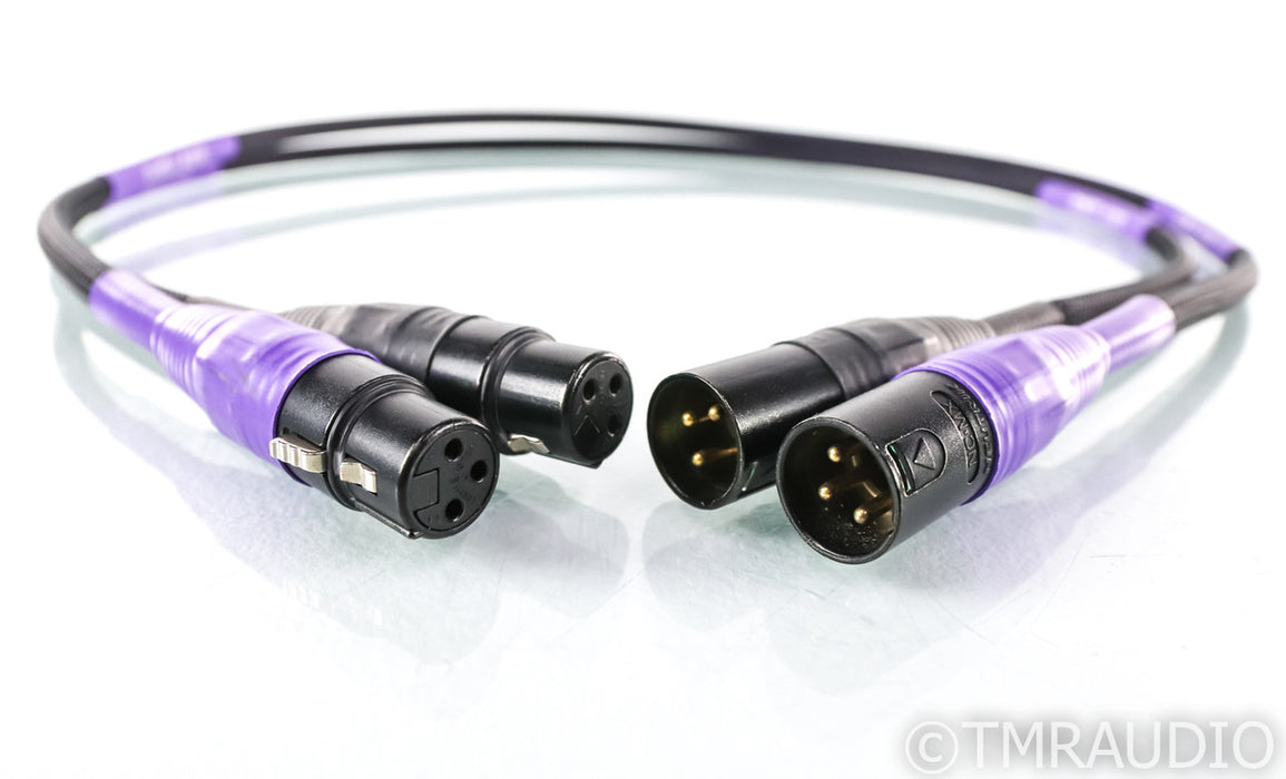 Silnote Poseidon Signature XLR Cables; 1m Pair Balanced Interconnects