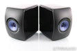 KEF LS50W Wireless Powered Bookshelf Speakers; Black/Blue; Remote