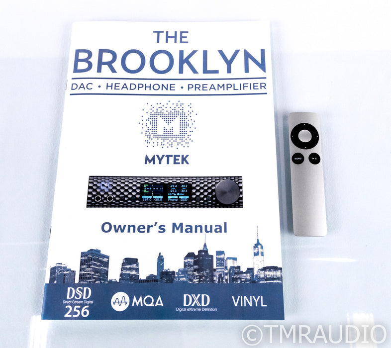 Mytek Brooklyn DAC; D/A Converter; Headphone Amplifier; Remote