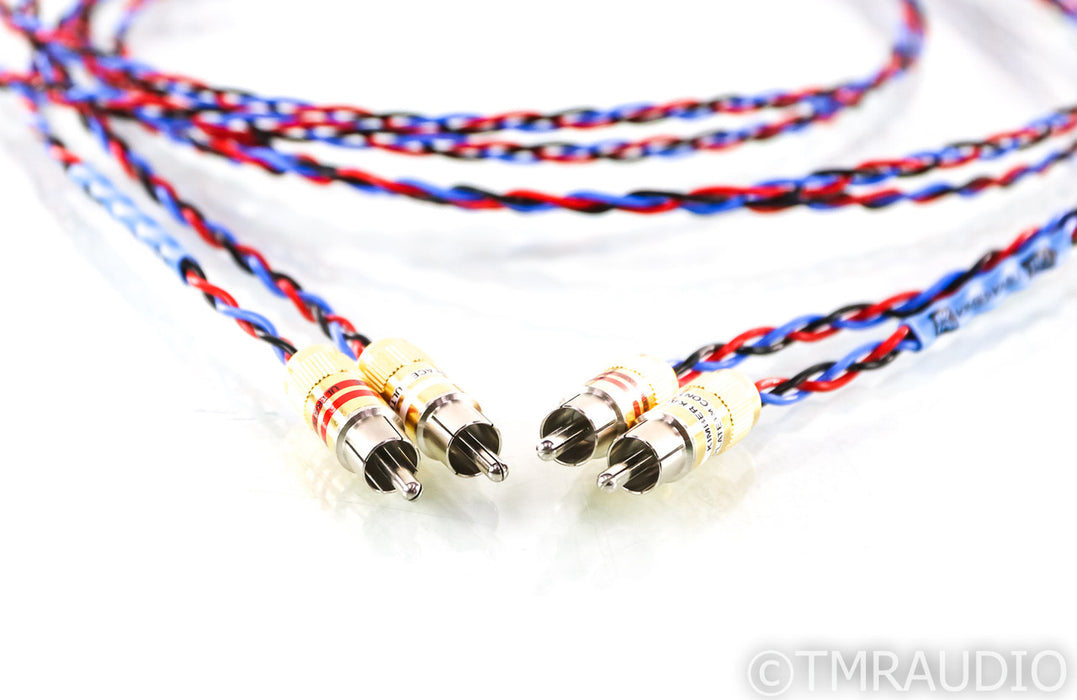 Kimber Kable PBJ RCA Cables; 2m Pair Interconnects; Ultraplate Standard