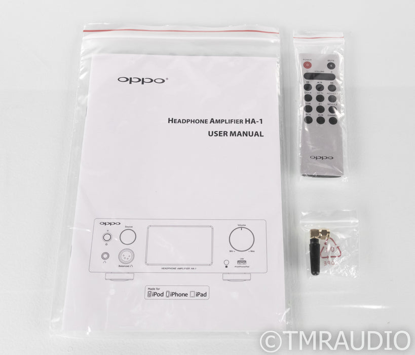Oppo HA-1 Headphone Amplifier / DAC; D/A Converter; HA1; Remote
