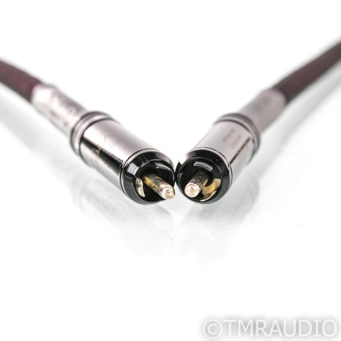 Moon Audio Silver Dragon V2 RCA Cables; 6ft Pair Interconnects w/ WBT 0102 AG