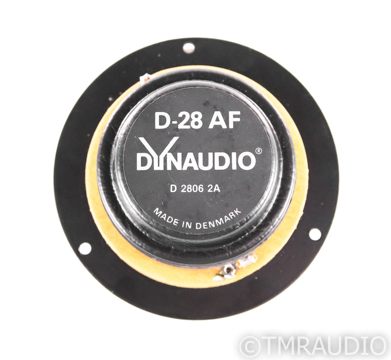 Dynaudio D-28 AF 28mm Silk Dome Tweeter; High Frequency Driver