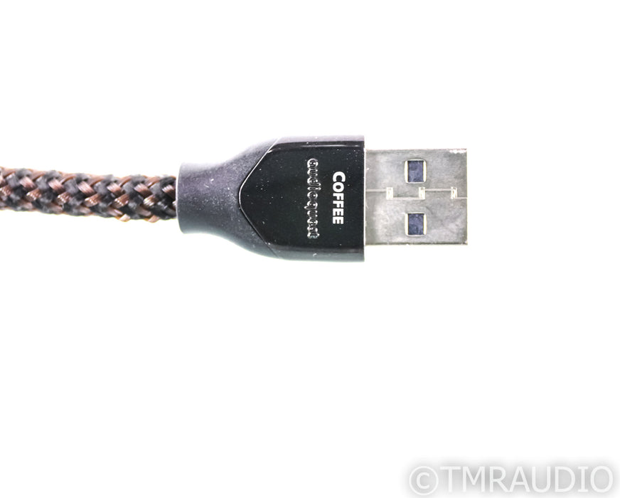 AudioQuest Coffee USB Cable; 3m Digital Interconnect; 72v DBS