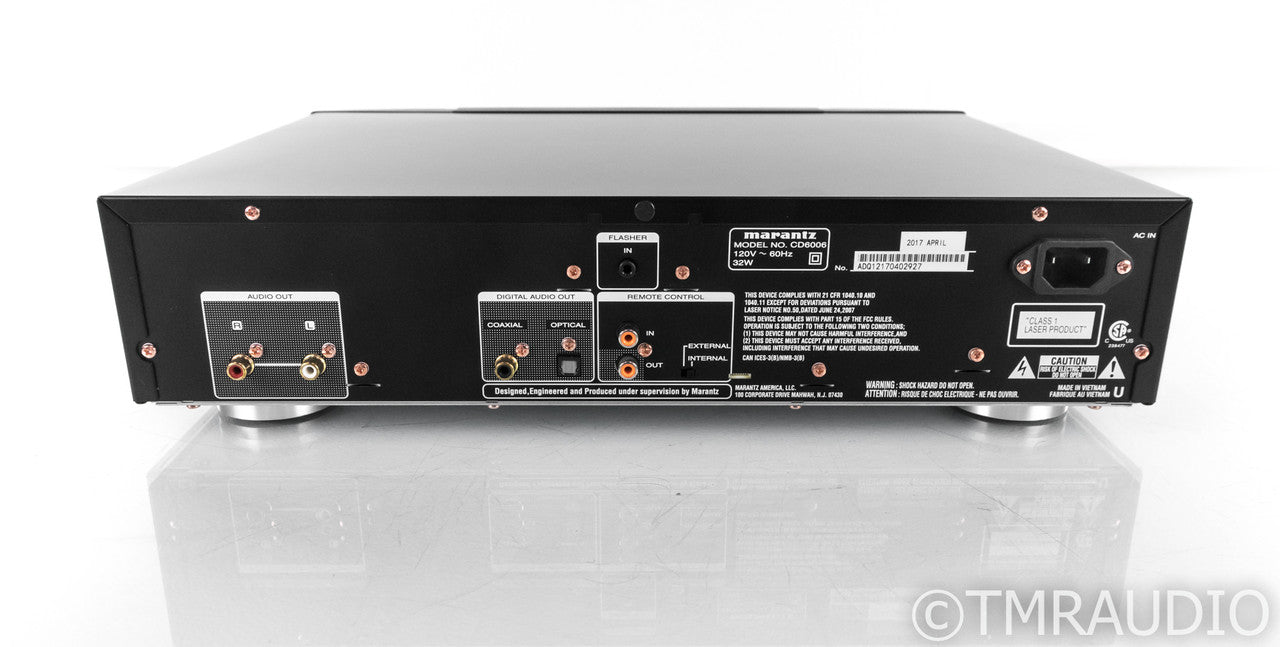 Marantz CD6006 CD Player; CD-6006; Remote