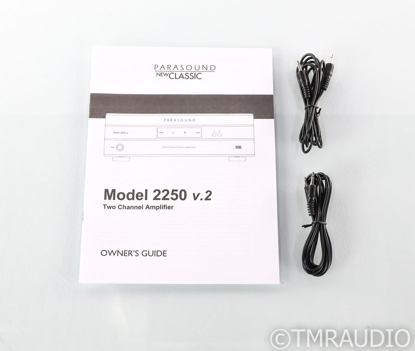 Parasound New Classic 2250 v.2 Stereo Power Amplifier