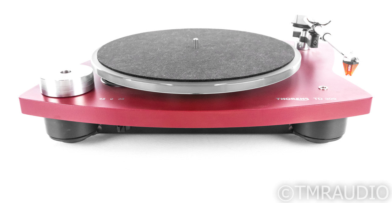 Thorens TD 309 Belt Drive Turntable; TD309; Ortofon 2M Bronze; Dustcover