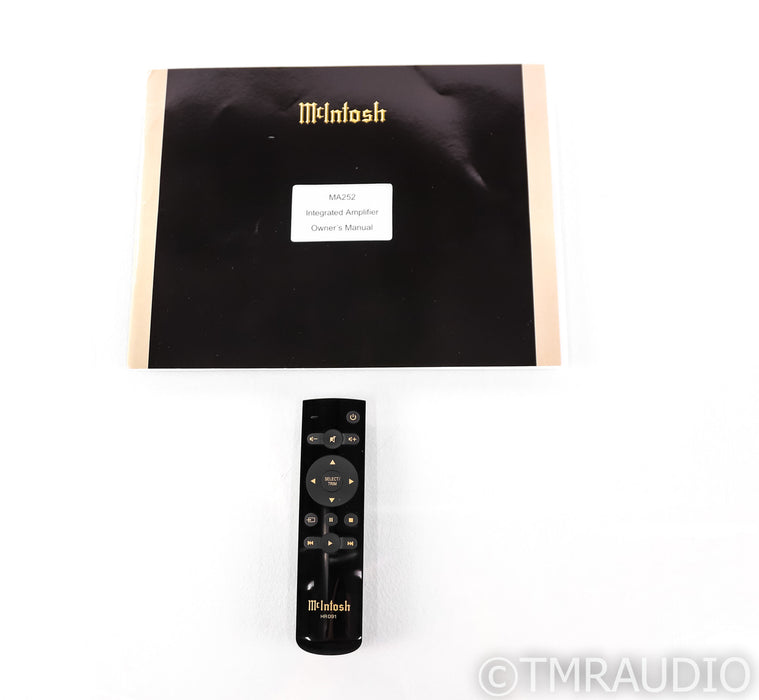 McIntosh MA252 Stereo Tube Hybrid Integrated Amplifier; MA-252; MM Phono; Remote (1/1)