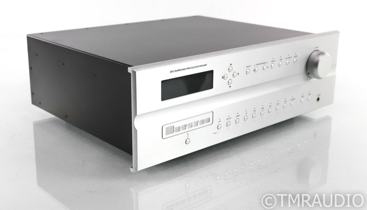 Bryston SP3 7.1 Channel Home Theater Processor; Silver; SP-3; Remote