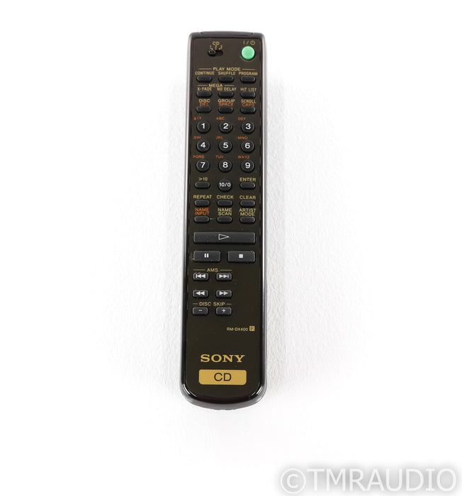 Sony SCD-XA5400ES CD / SACD Player; SCDXA5400ES; Remote