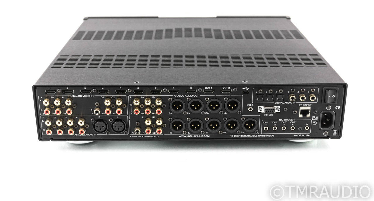 Krell Foundation 7.1 Channel Home Theater Processor; MKI; Remote; Room Correction