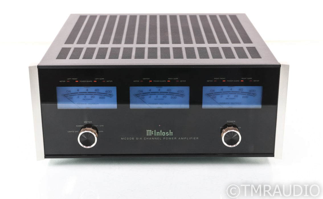 McIntosh MC206 6 Channel Power Amplifier; MC-206