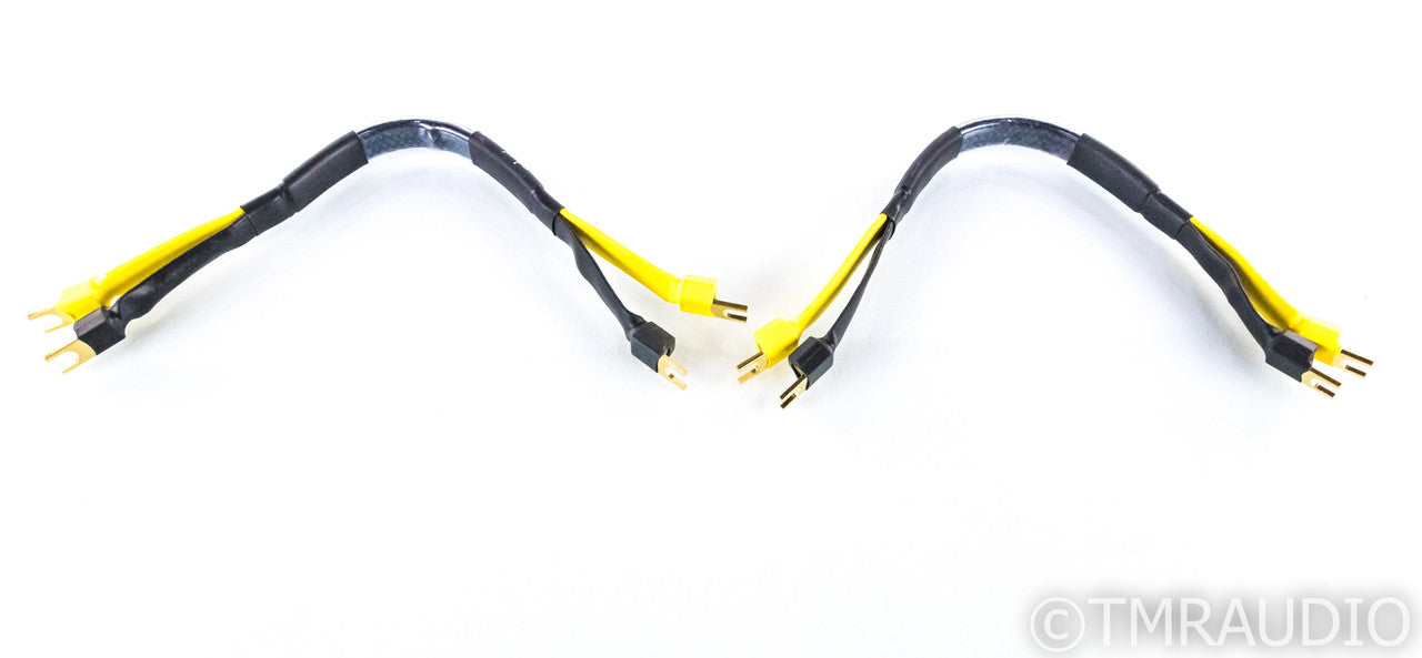 Analysis Plus Oval 9 Speaker Jumper Cables; 38cm Pair