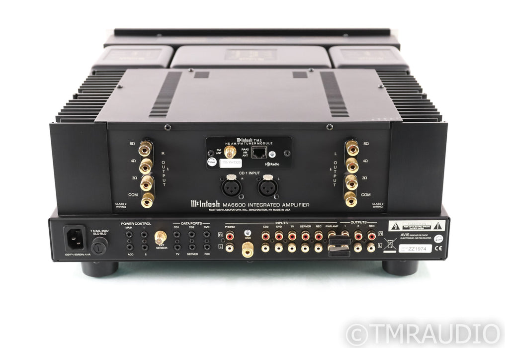 McIntosh MA6600 Stereo Integrated Amplifier; MA-6600; MM Phono; Remote