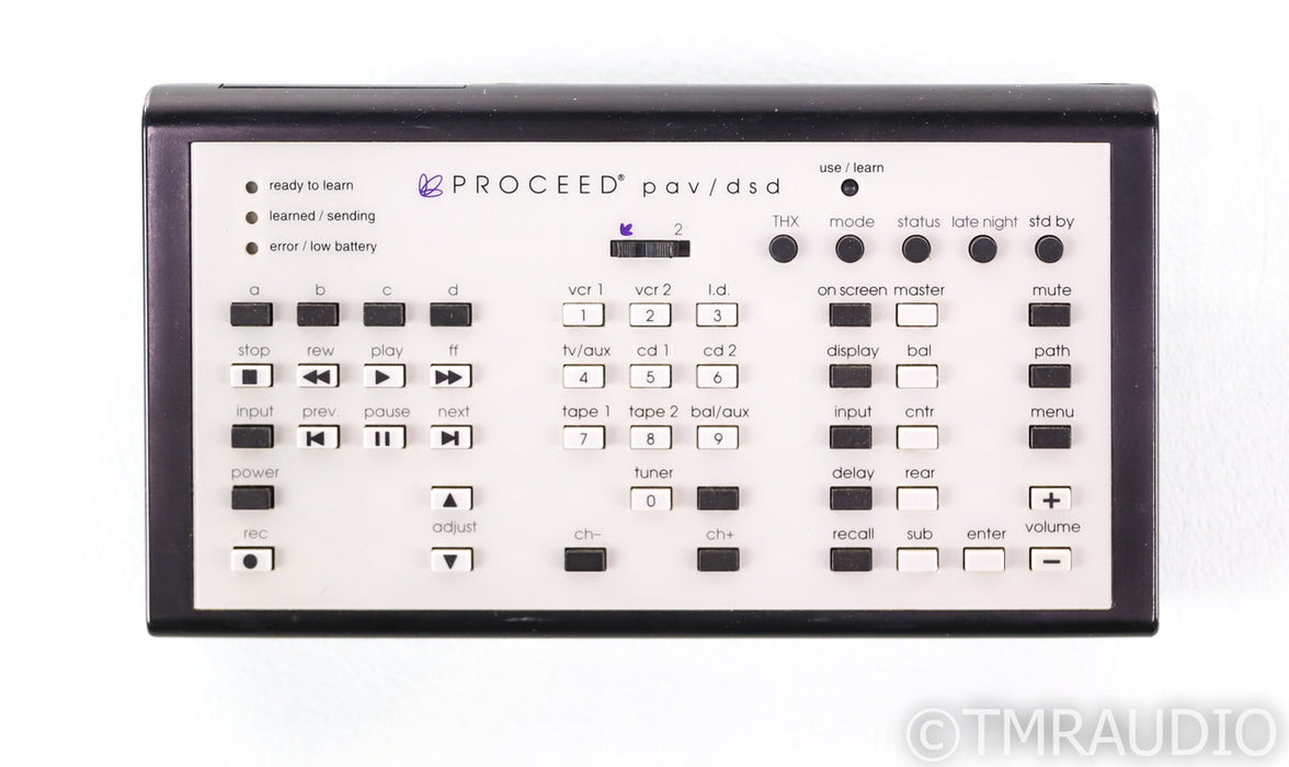 Proceed PAV 5.1 Channel Home Theater Processor; Remote; AS-IS (Menu Access)