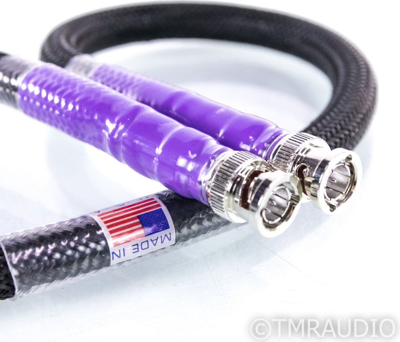 Revelation Audio Labs Prophecy Cryo-Silver Reference BNC Digital Cable; 29in