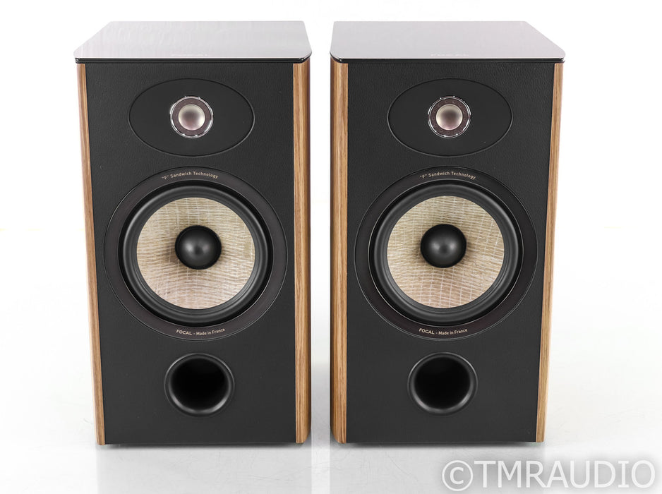 Focal Aria 906 Bookshelf Speakers; Walnut Pair
