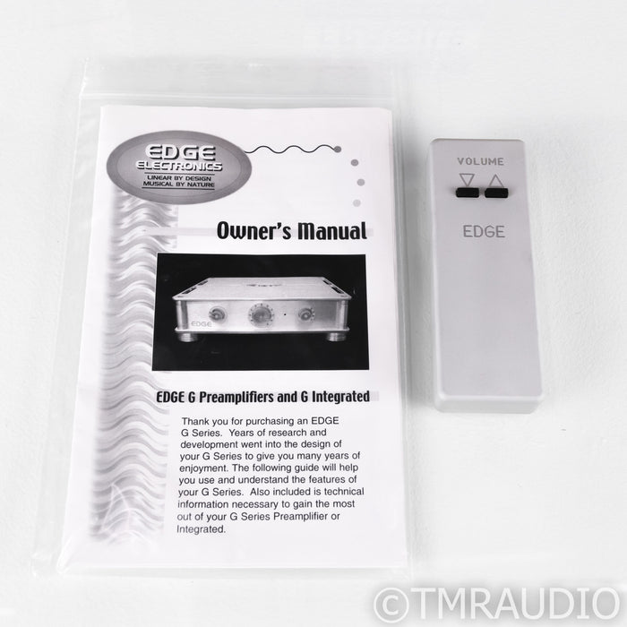 Edge G2 Stereo Preamplifier; G-2; Remote