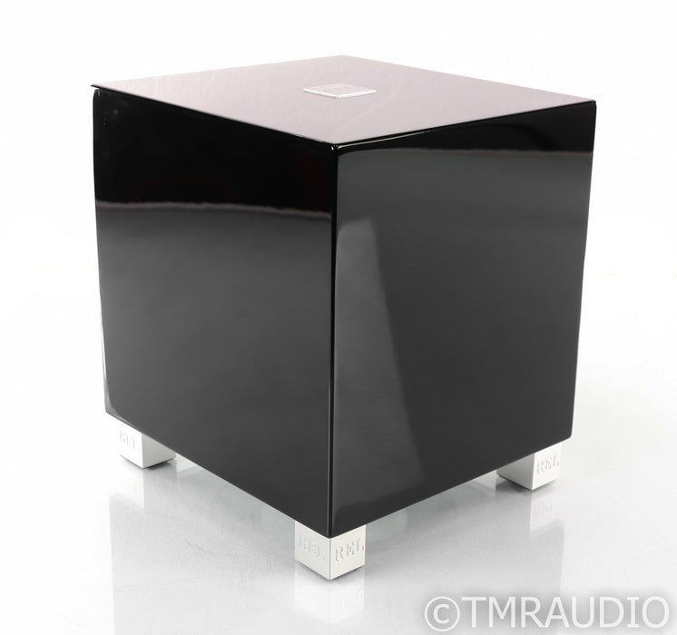 REL T/5i 8" Powered Subwoofer; T5i; Gloss Black
