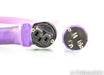 Revelation Audio Labs Precept CryoSilver Reference Power Cable; 1m AC Cord; Right Angle