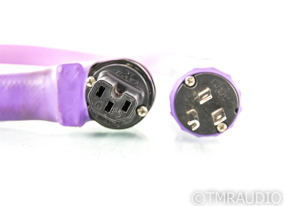 Revelation Audio Labs Precept CryoSilver Reference Power Cable; 1m AC Cord; Right Angle