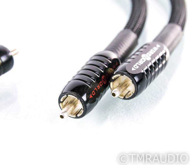 WireWorld Silver Eclipse 7 RCA Cables; 1m Pair Interconects