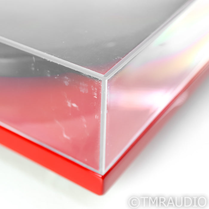 Rega RP6 Turntable With Exact 2 Cartridge and TTPSU; RP-6; Red