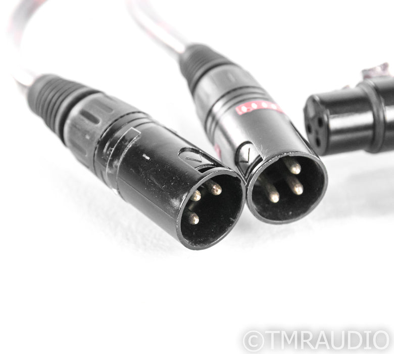 WireWorld Equinox 5 XLR Cables; 0.5m Pair Balanced Interconnects