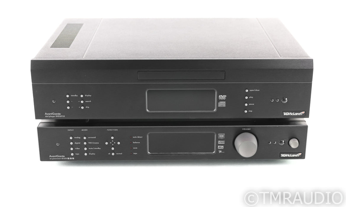TAG McLaren AV32R AV Preamplifier w/ DVD32FLR DVD / CD Player