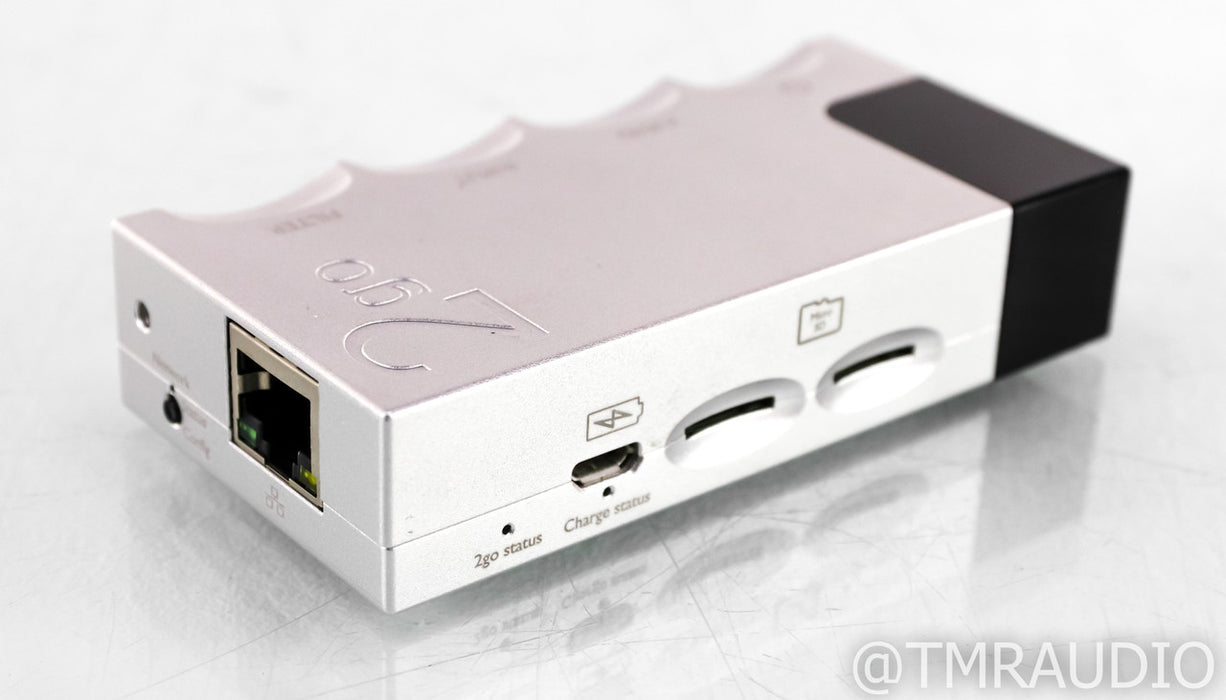 Chord Electronics 2Go Streaming / Storage Module; Silver