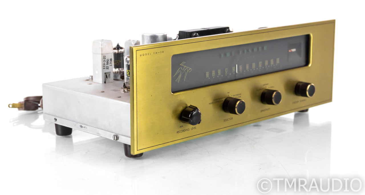 Fisher FM-50 Vintage FM Tube Tuner; FM50