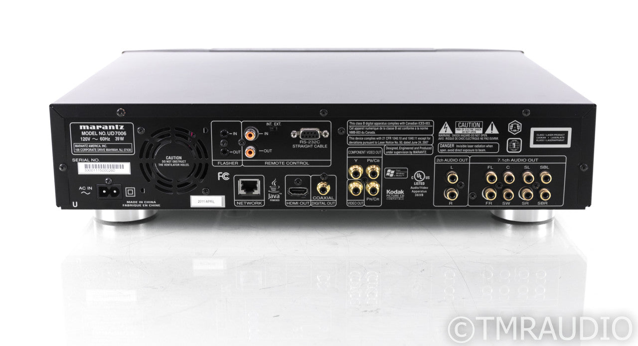 Marantz UD7006 Universal Blu-Ray Player; UD-7006; Remote