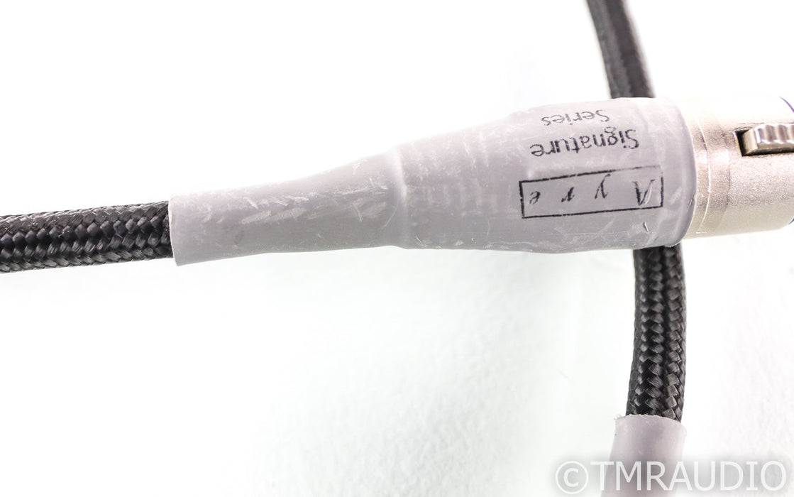 Ayre Acoustics Signature XLR Cables; 5ft Pair Balanced Interconnects