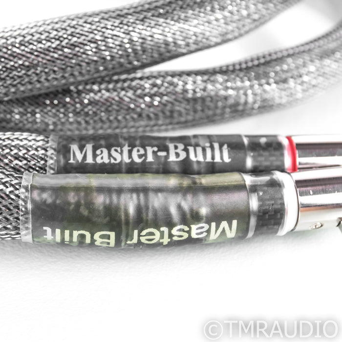 MasterBuilt Signature XLR Cables; 6ft Pair Interconnects