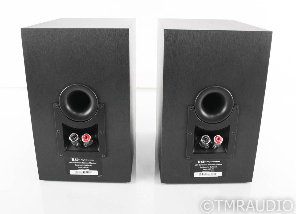 ELAC Uni-Fi UB5 Bookshelf Speakers; Black Pair; UB-5