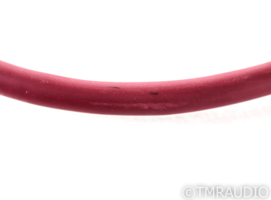 Audioquest Ruby X3 Hyperlitz RCA Cables; 1m Pair Interconnects