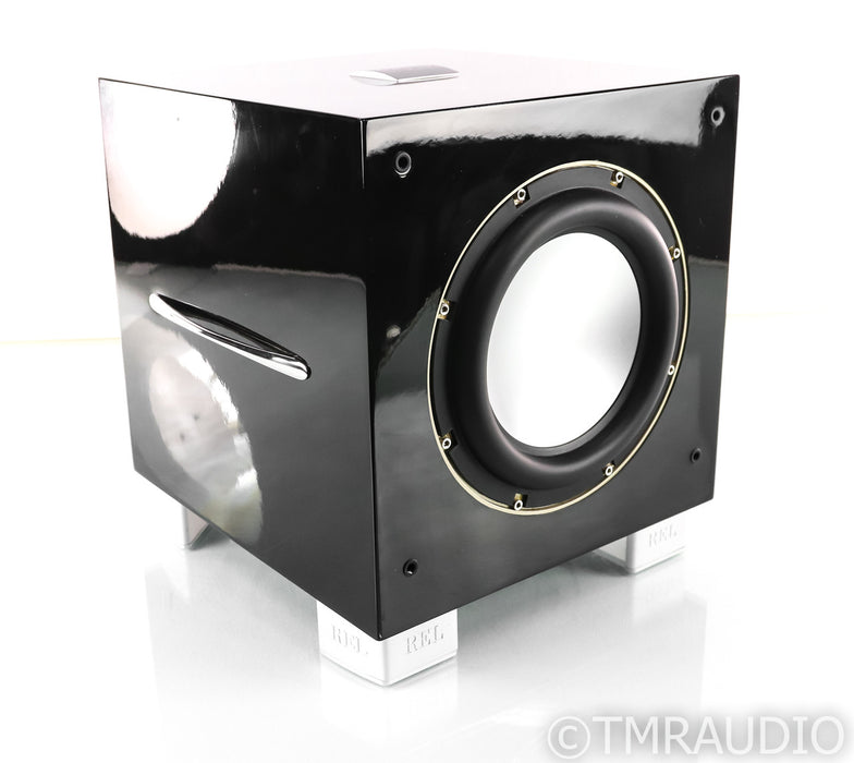 REL Acoustics S/3 10" Powered Subwoofer; Gloss Black; S-3