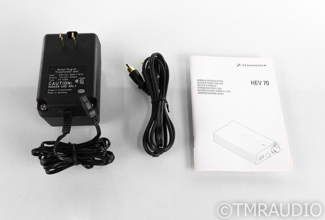 Sennheiser HEV70 Electrostatic Headphone Amplifier; Energizer; HEV-70; Rare