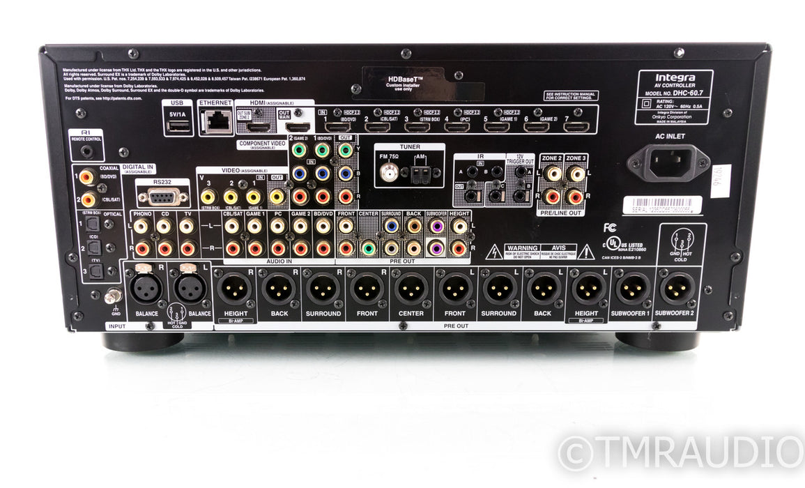 Integra DHC 60.7 7.2 Channel Home Theater Processor; DHC60.7; Remote