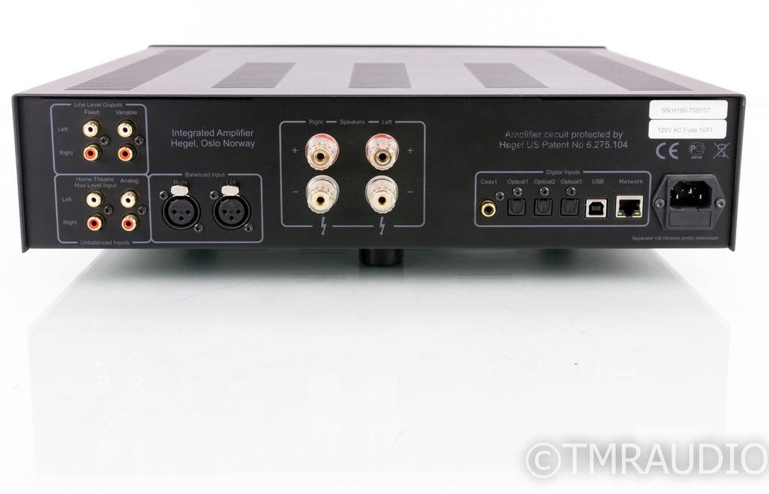 Hegel H160 Stereo Integrated Amplifier / DAC; D/A Converter; Remote