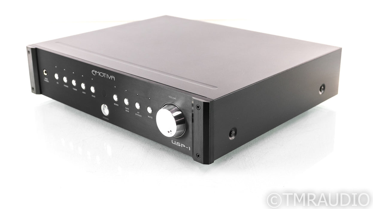 Emotiva USP-1 2.1 Channel Preamplifier; USP1; Remote; MM / MC Phono