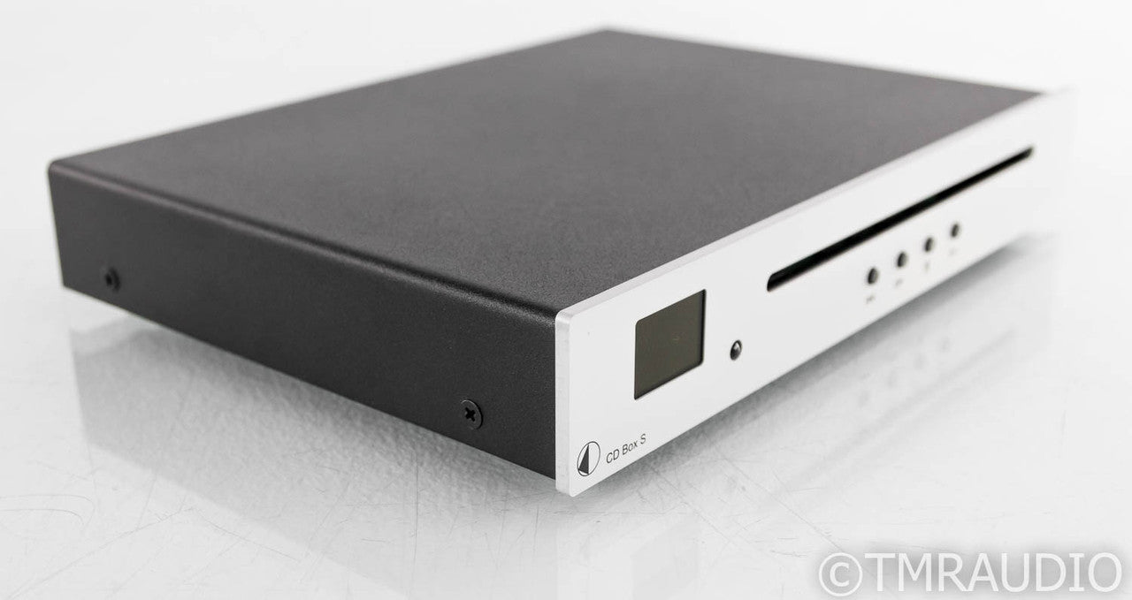 Pro-Ject CD Box S CD Player; Remote; Silver