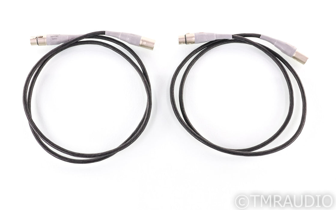 Ayre Acoustics Signature XLR Cables; 5ft Pair Balanced Interconnects