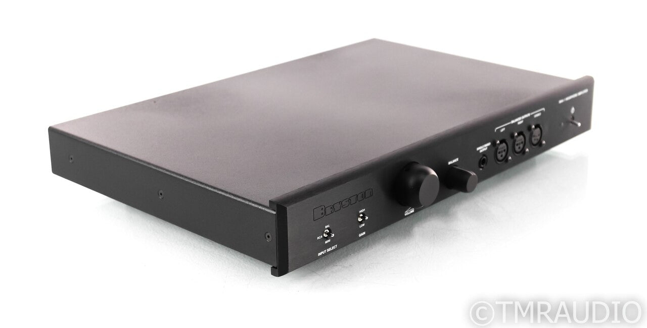 Bryston BHA-1 Headphone Amplifier; BHA1; Black; 17" - 1 Year
