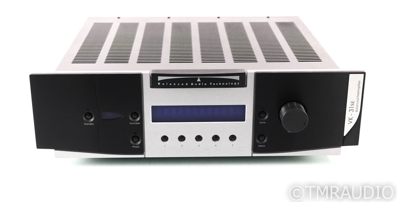 BAT VK-31SE Stereo Tube Preamplifier; Balanced Audio Technology