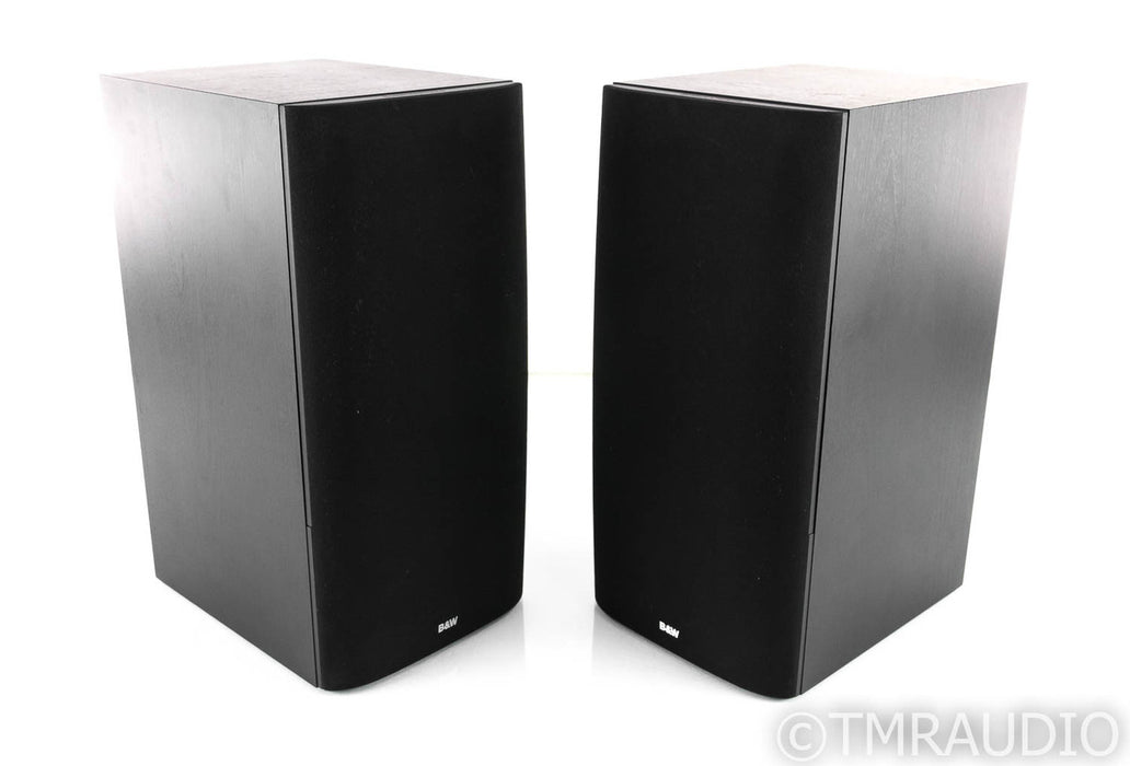 B&W DM602 S3 Bookshelf Speakers; Black Ash Pair; DM-602