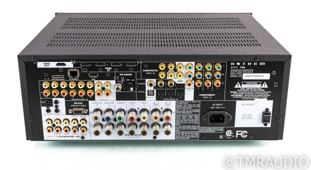 Anthem MRX 700 7.1 Channel Home Theater Receiver