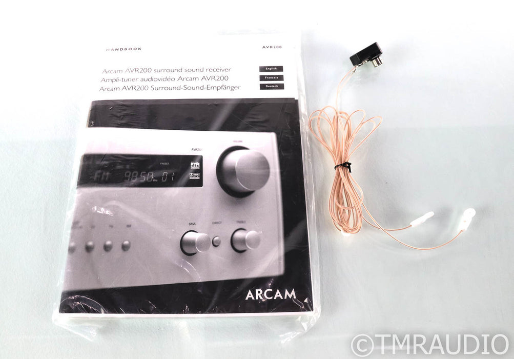 Arcam AVR200 5.1 Channel Home Theater Receiver; AVR-200 (No Remote)