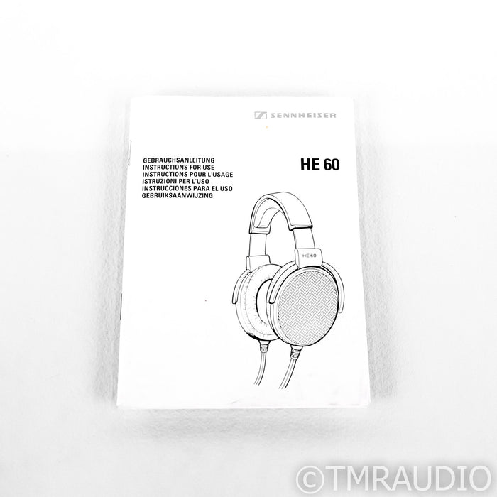 Sennheiser HE60 Vintage Electrostatic Open Back Headphones; HE-60